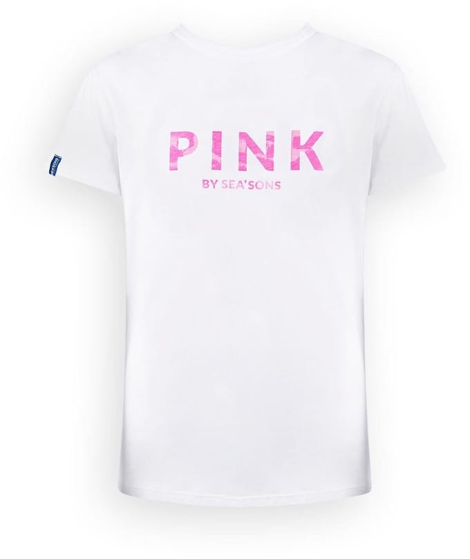 SEA'SONS - True color t-shirt | Bordeaux-Pink