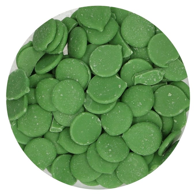FunCakes Deco Melts Groen - 250g - Smeltsnoep - Cupcake Decoratie - Lollies - Snoepjes