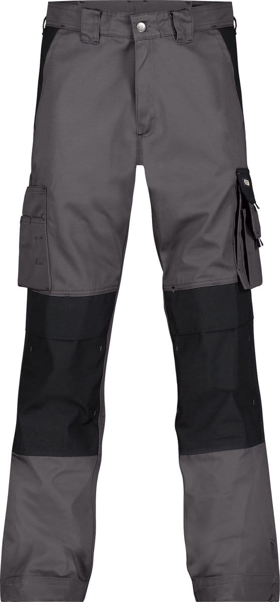 Tweekleurige werkbroek met kniezakken
