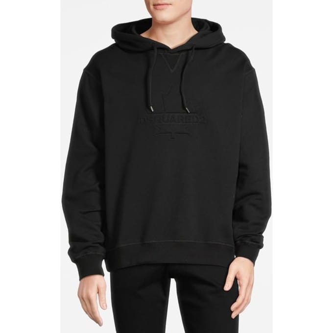 Dsquared2 Sweatshirt Black Größe: M | Kaputzenpullis Outlet | Herren | Schwarz
