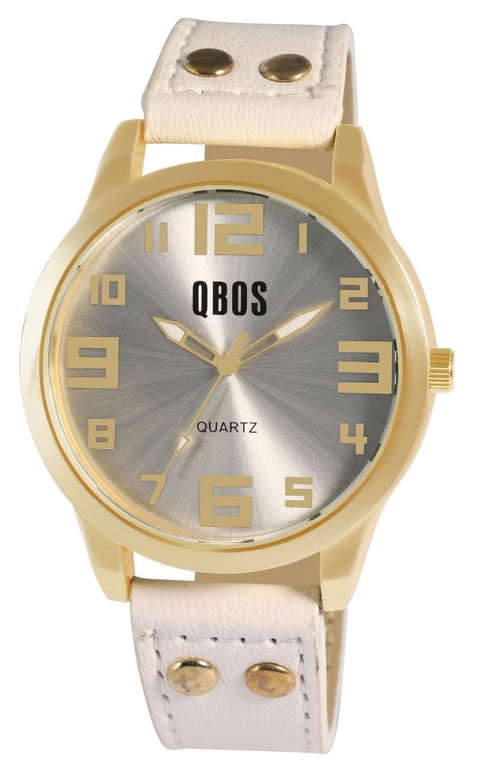 QBOS QBOS Unisex horloge Mineralglas
