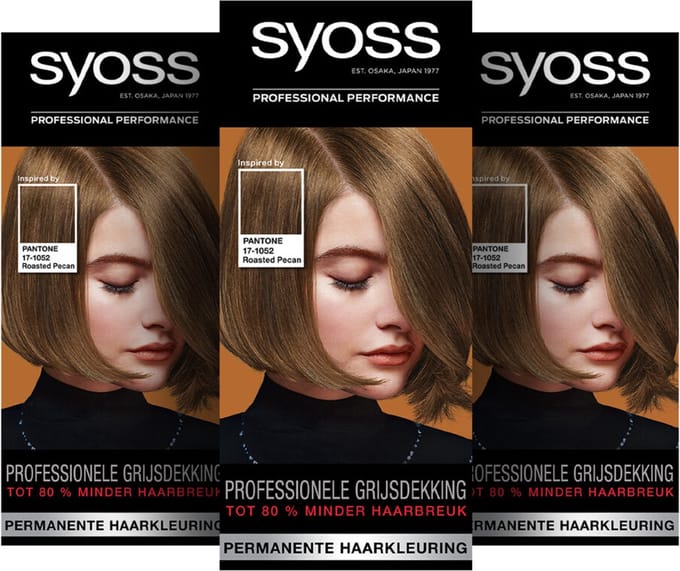 Syoss - Haarverf - 6_66 - Roasted Pecan - 115ml x 3