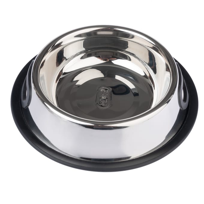 TIAKI Edelstahlnapf Easy Holding 1620ml, Ø29,5cm Hund