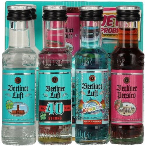 Berliner Luft Special Box 23% Vol. 4x0,02l in geschenkverpakking