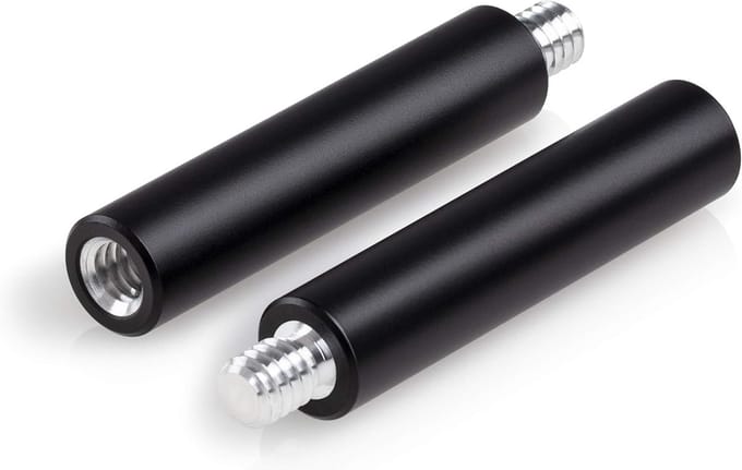 Famanu Extension Rods - Stalen verlengstukken van 2 x 5 cm, Wave:1/3
