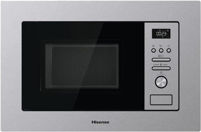 Inbouw Magnetron - Oven Combimagnetron - Snel Eten Bereiden - 15 Voorgeprogrammeerde Programma's - 38.8cm Hoog 59.5cm Breed - Roestvrij Staal