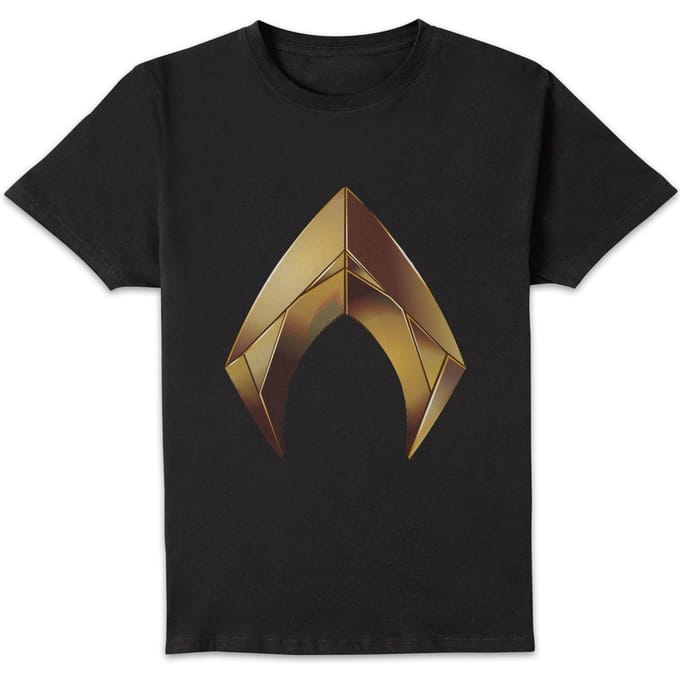 Aquaman Symbol t-shirt - Zwart - S