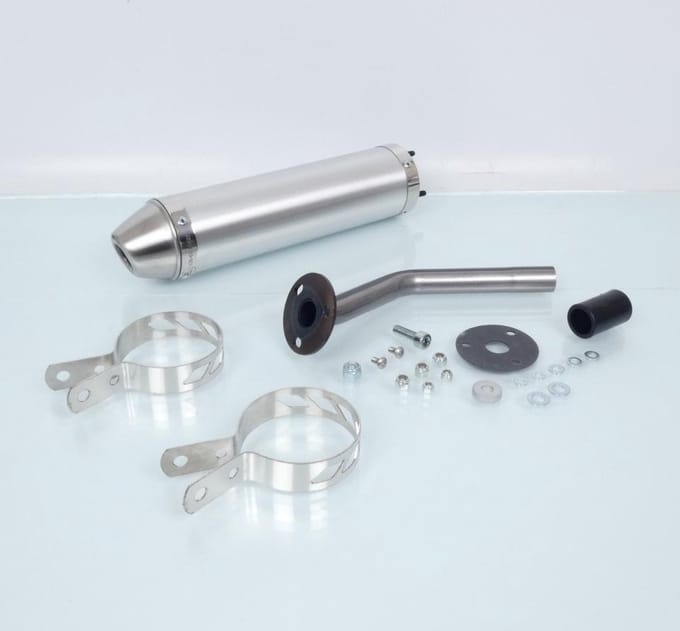 Pot d échappement GIANNELLI pour Moto Fantic 50 E PERFORMANCE 2T 2018 à 2020 Neuf