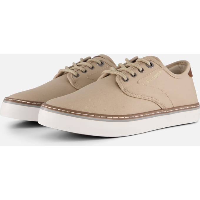 S.Oliver S. Oliver Sneakers beige Textiel