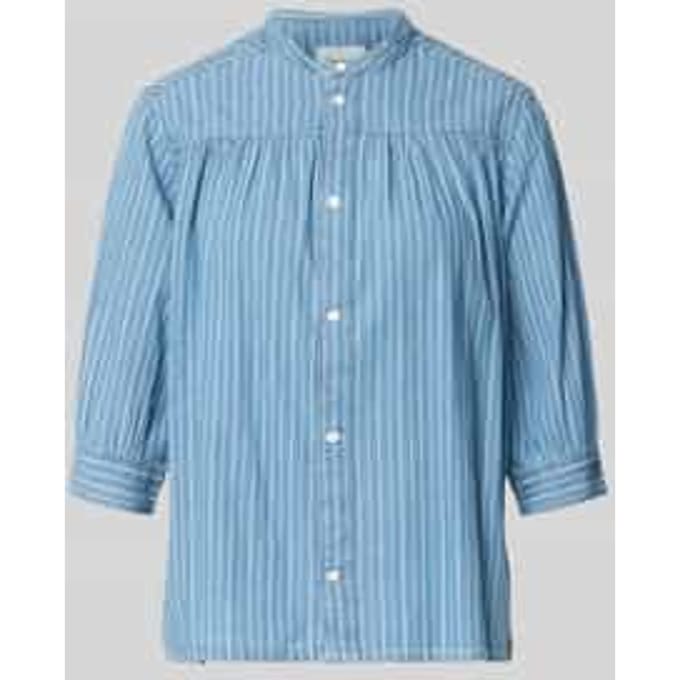 regular fit blouse van puur katoen model 'LIVIA'