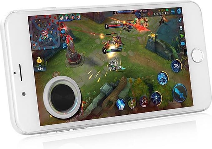 Jumada - Smartphone Joystick - Game accessoires – Joysticks – Games – Spelen - Call of Duty - PUGB - Rood