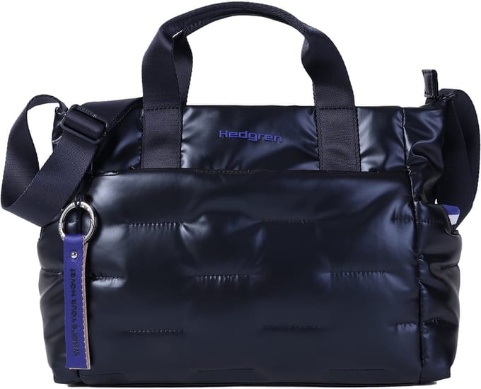 Hedgren SOFTY Handtas – Gewatteerd – Waterafstotend – Lichtgewicht – Peacoat Blue