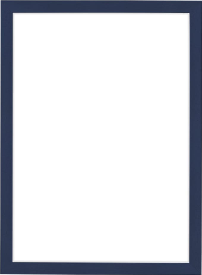 Fotolijst A2 42x59,4 cm - MDF - Donkerblauw Geveegd - Colonia
