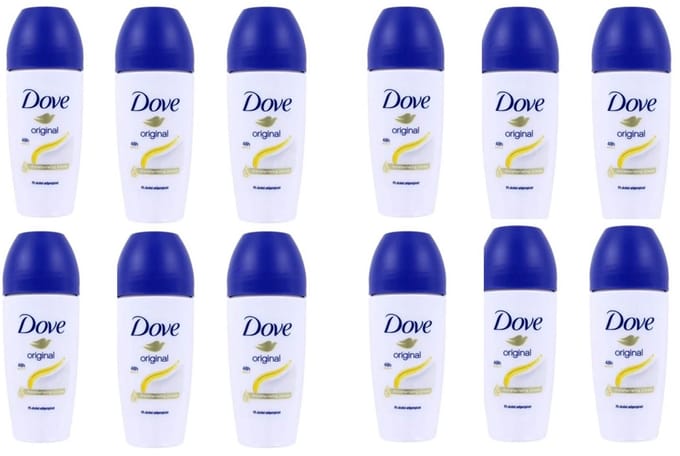 Dove - Deodorant - Roller - Original - 12x 50ml