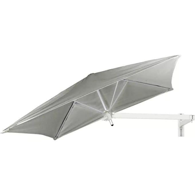 Umbrosa Paraflex NEO Wandparasol vierkant - grey - 190 cm