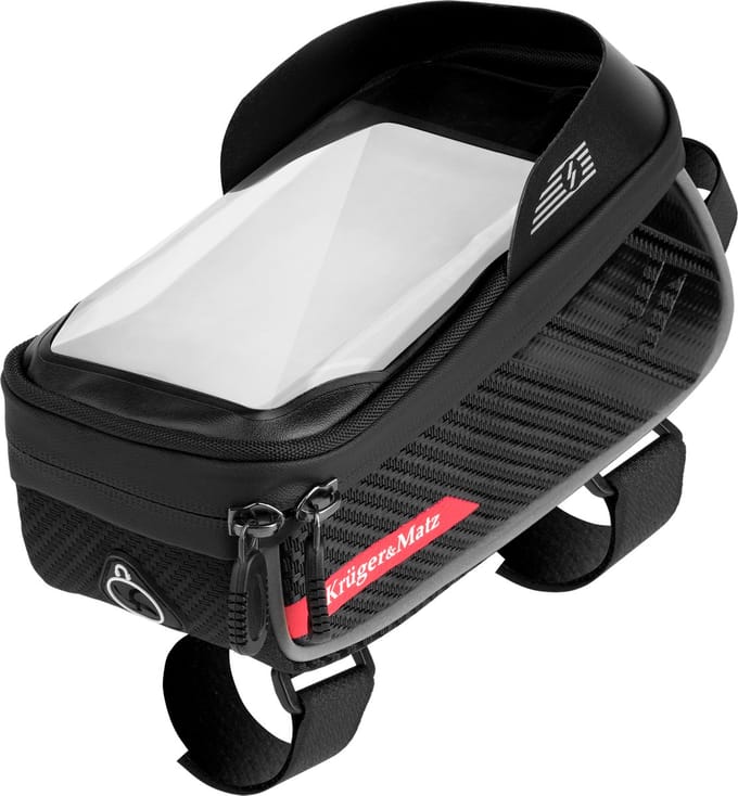 Krüger&Matz XB-50 - Waterdichte Fietstas - 800ml - Touchscreen Bescherming