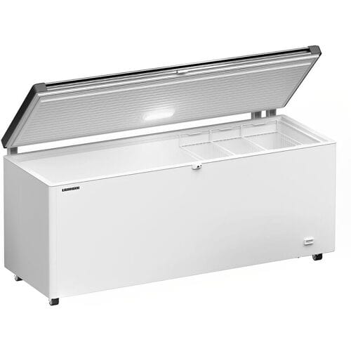 Liebherr Vrieskist - 542 liter - RVS deksel Zilver