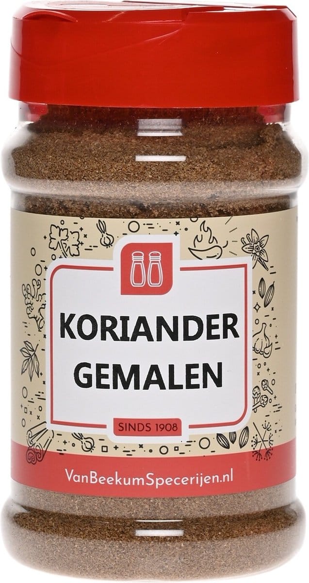 Van Beekum Specerijen - Koriander Gemalen - Strooibus 100 Gram