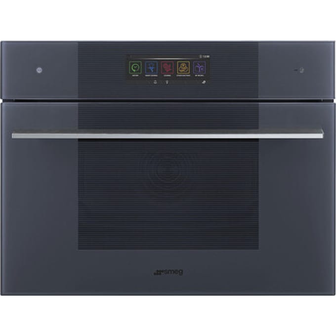 SMEG Omnichef Galileo Oven Oven , Linea, 45 cm, Multitech, Neptune Grey, Vapor Clean