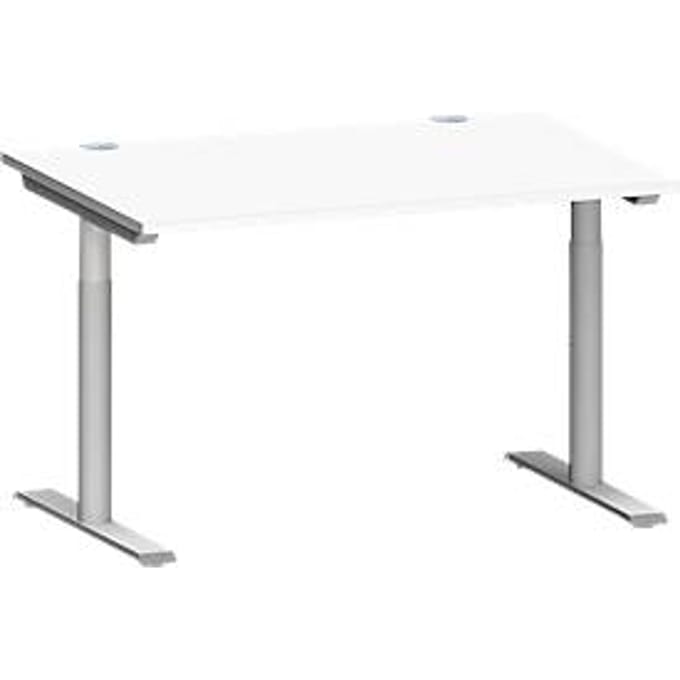 Schäfer Shop Genius MODENA FLEX bureau, 1200 x 800 mm, wit