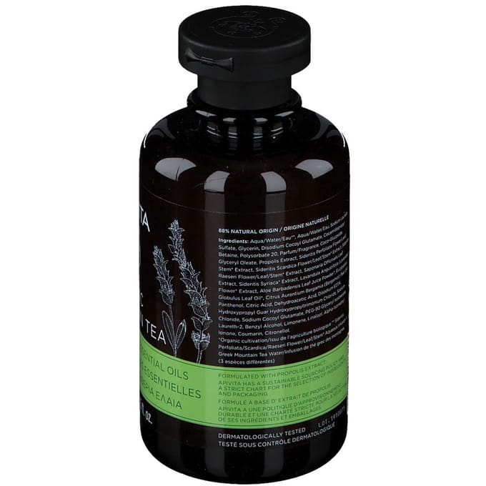 Apivita Tonic Mountain Tea Shower Gel250 ml.