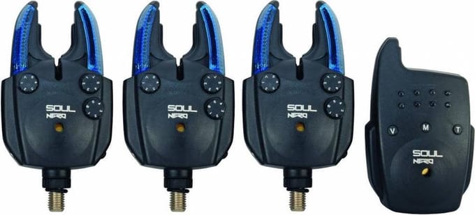 Soul SOUL Nero Bite Indicator Set 3+1 - uitbreidbare beetmelderset met luxe koffer