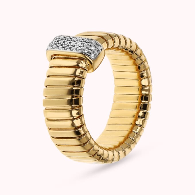 Bronzallure Ring WSBZ02399Y/YG Goud 58
