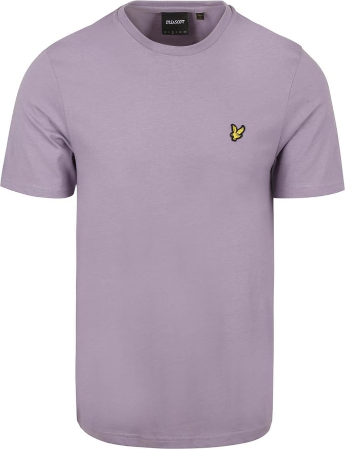 Lyle and Scott T-shirt Paars - Maat XS - Heren