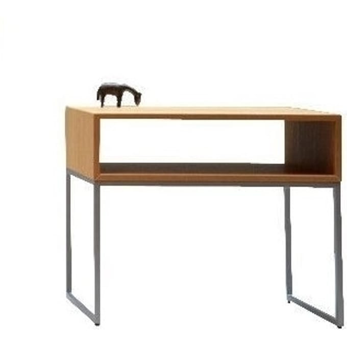 Jan Kurtz - Dina consoletafel - Roestvrij staal - Notenhout, naturel - bruin