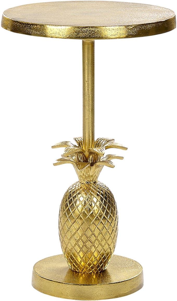 PANNOUVRE - Bijzettafel - Goud - Aluminium