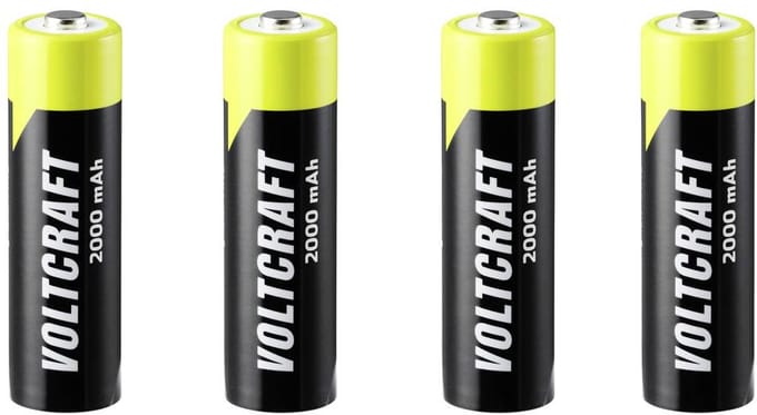 VOLTCRAFT Endurance Oplaadbare AA batterij (penlite) NiMH 2000 mAh 1.2 V 4 stuk(s)