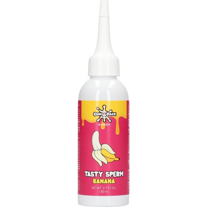 Cum Face by Shots - Banana Tasty Sperm - 3 fl oz / 80 ml