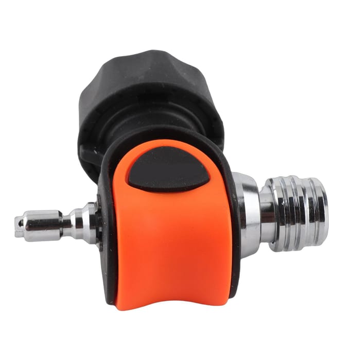 Buzzer de plongée universel à fréquence unique en acier inoxydable pour signal sonore sous-marin black