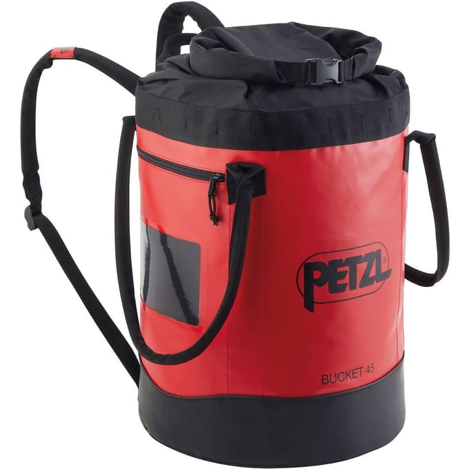 Petzl bucket materiaaltas 45 liter rood