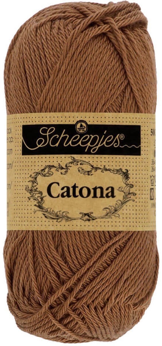 Scheepjes Catona 25gr - 157 Root Beer