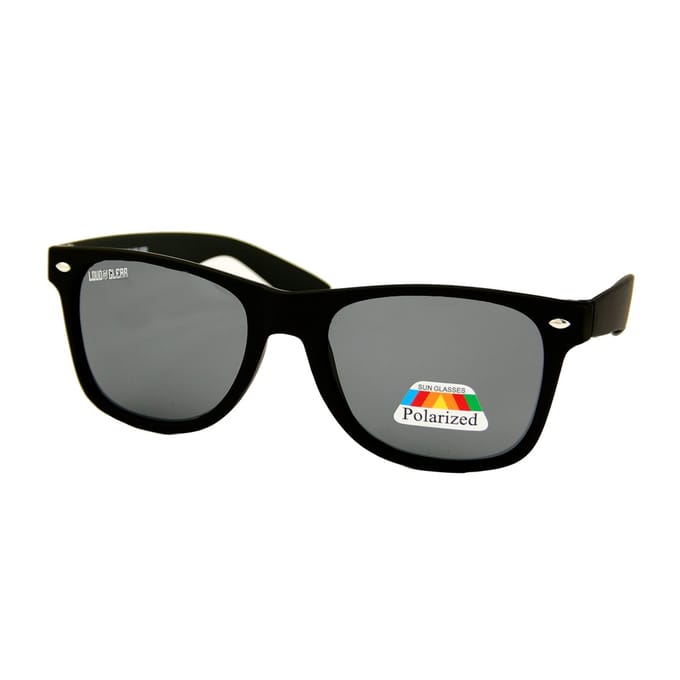 Loud and Clear® - Zonnebril - Zwart - Heren - Dames - Gepolariseerd - Polariserend - Polarized