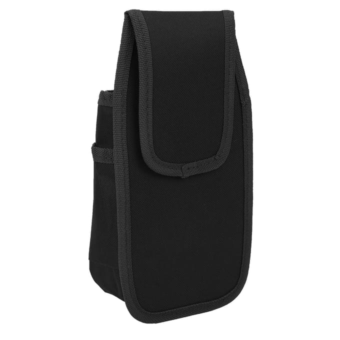 Sac à outils de quincaillerie, pochette de quincaillerie multifonctionnelle, conteneur, organisateur, sac de rangement(Noir ) noir