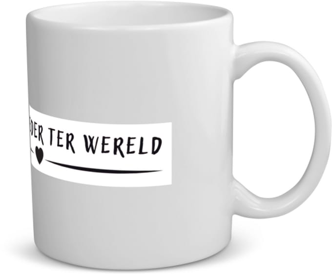 Beste moeder ver Mok met opdruk - mama/moeder - mama - moederdag - 350 ML inhoud