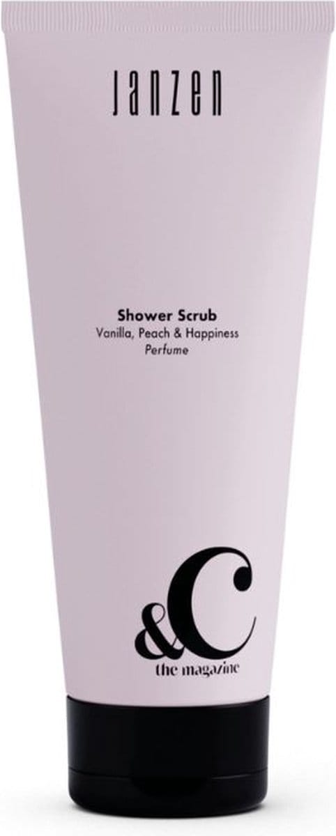 Janzen Shower Scrub &C Vanilla Peach & Happiness