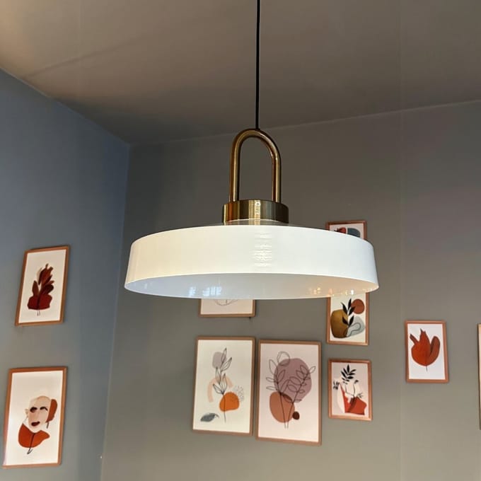 Bamyum Ace Hanglamp Industrieel Metaal Ø39 cm, Vintage Hanglamp, E27 Pendellamp