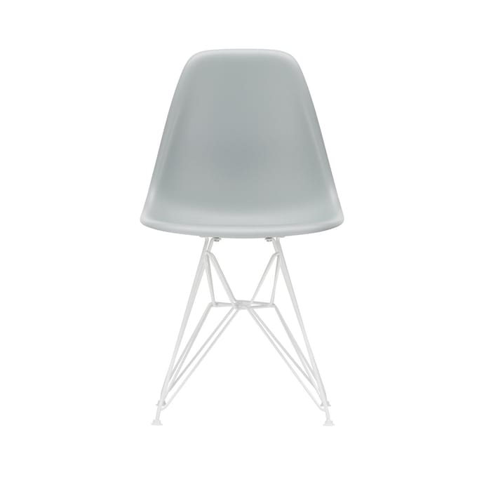 Vitra DSR Eames Plastic Side Chair - lichtgrijs RE - wit - lichtgrijs RE