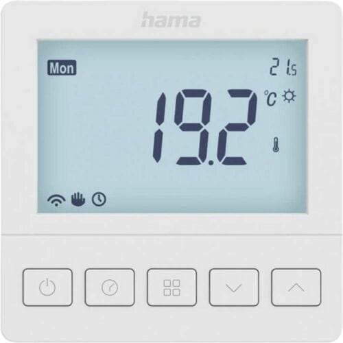 Hama Smartes Fußbodenheizungs-Thermostat, Unterputz, per App/Sprache steuern Vloerverwarmingbesturing