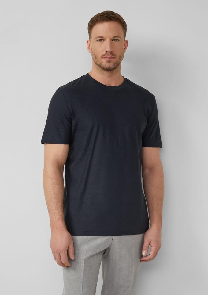 s.Oliver  T-shirts Marine Taglia: S | Magliette basic Outlet | Uomo