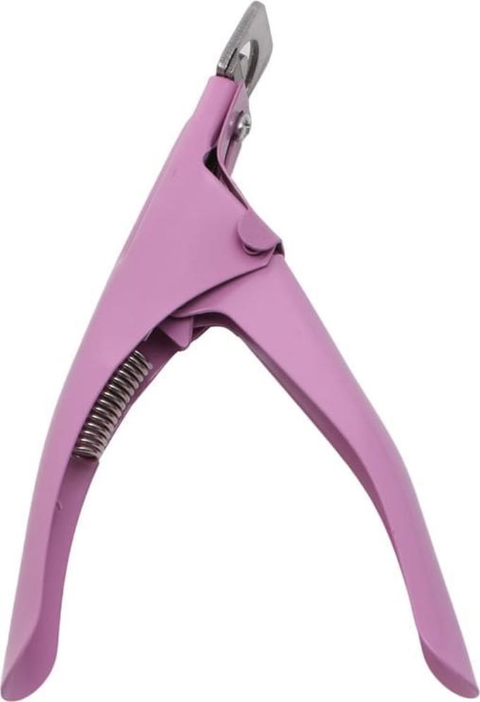 Roze Tipknipper - Nagelknipper kunstnagels Roze - KELERINO.
