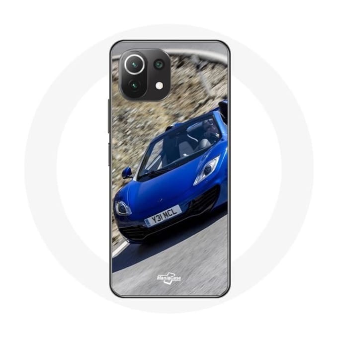 Coque - McLaren - Mi 11 Lite - Formule 1 - Souple - Sportif bleu