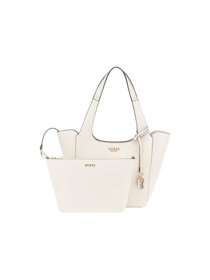 Guess Grote Schoudertas Dames - Halina - Beige