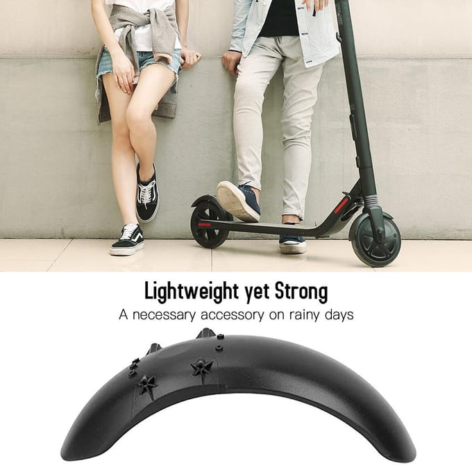 Vervanging van spatbord voor elektrische scooter voor Ninebot ES1/ES2/ES3/ES4 E-scooter spatbord zwart