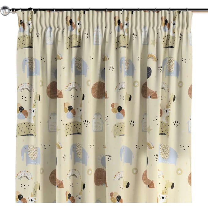 Geplooid gordijn Yellow Tipi Magic Collection 51x102"