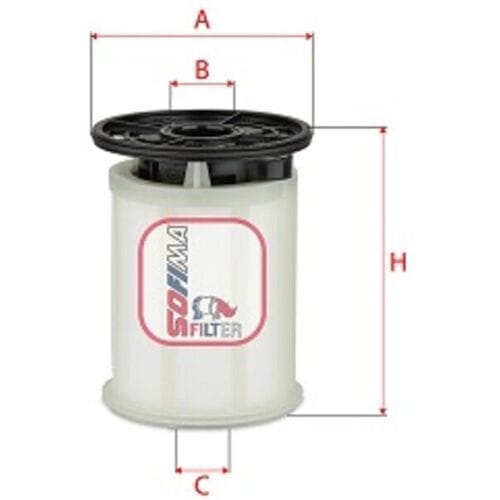 Brandstoffilter SOFIMA S H2O6 NE