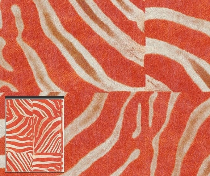 POPSKIN BEHANG RASCH DIERENHUID ZEBRAPRINT 498516